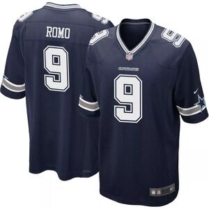 Dallas Cowboys Nike Tony Romo Official Home Stadium Jersey Kids/Teens Large